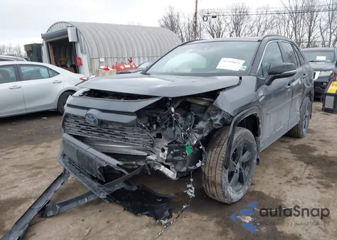 2021 Toyota Rav4 Hybrid Xse из США, поврежденный, VIN 2T3E6RFV2MW011367